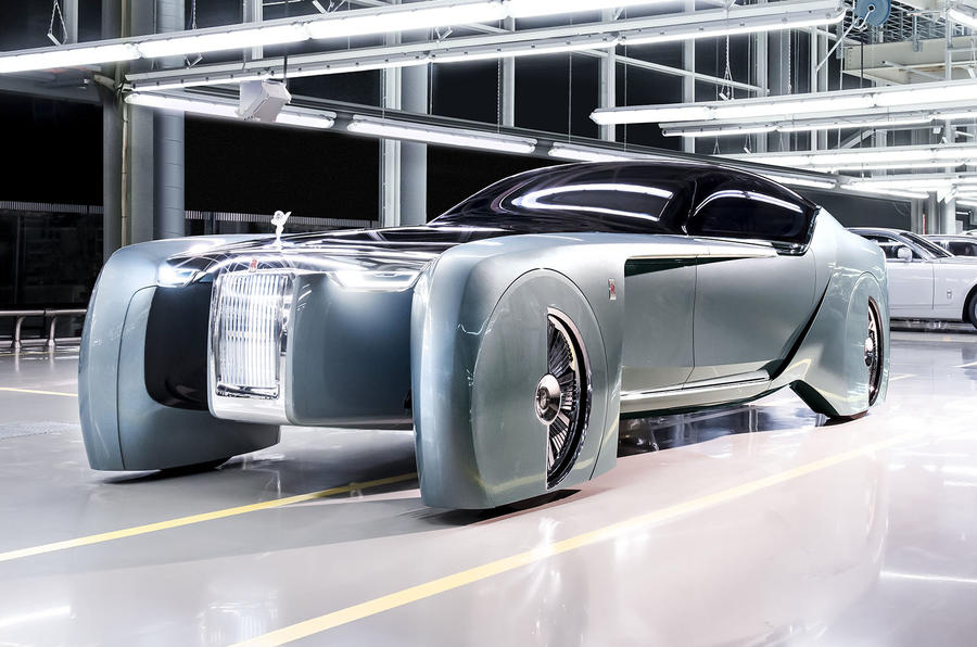 Rolls-Royce Unveils Three-Wheeled Vision Next 100
